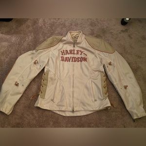 Padded Harley Davidson Biker Jacket